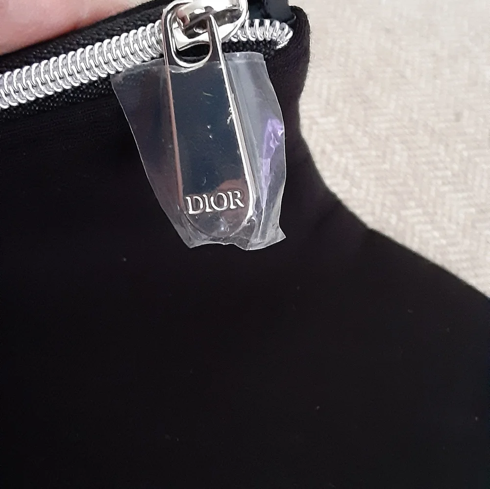 Dior Beauty Black Neoprene Cosmetic bag